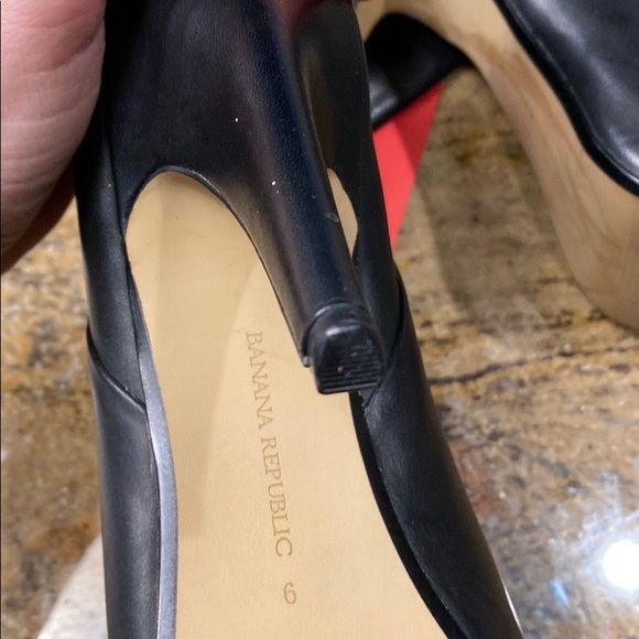 COPY - Banana Republic Black Leather Knee High Boots Sz 9 - Picture 9 of 11